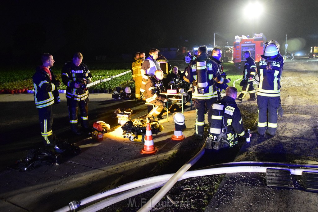 Feuer 4 Pulheim Sinnersdorf Chorbuschstr P079.JPG - Miklos Laubert